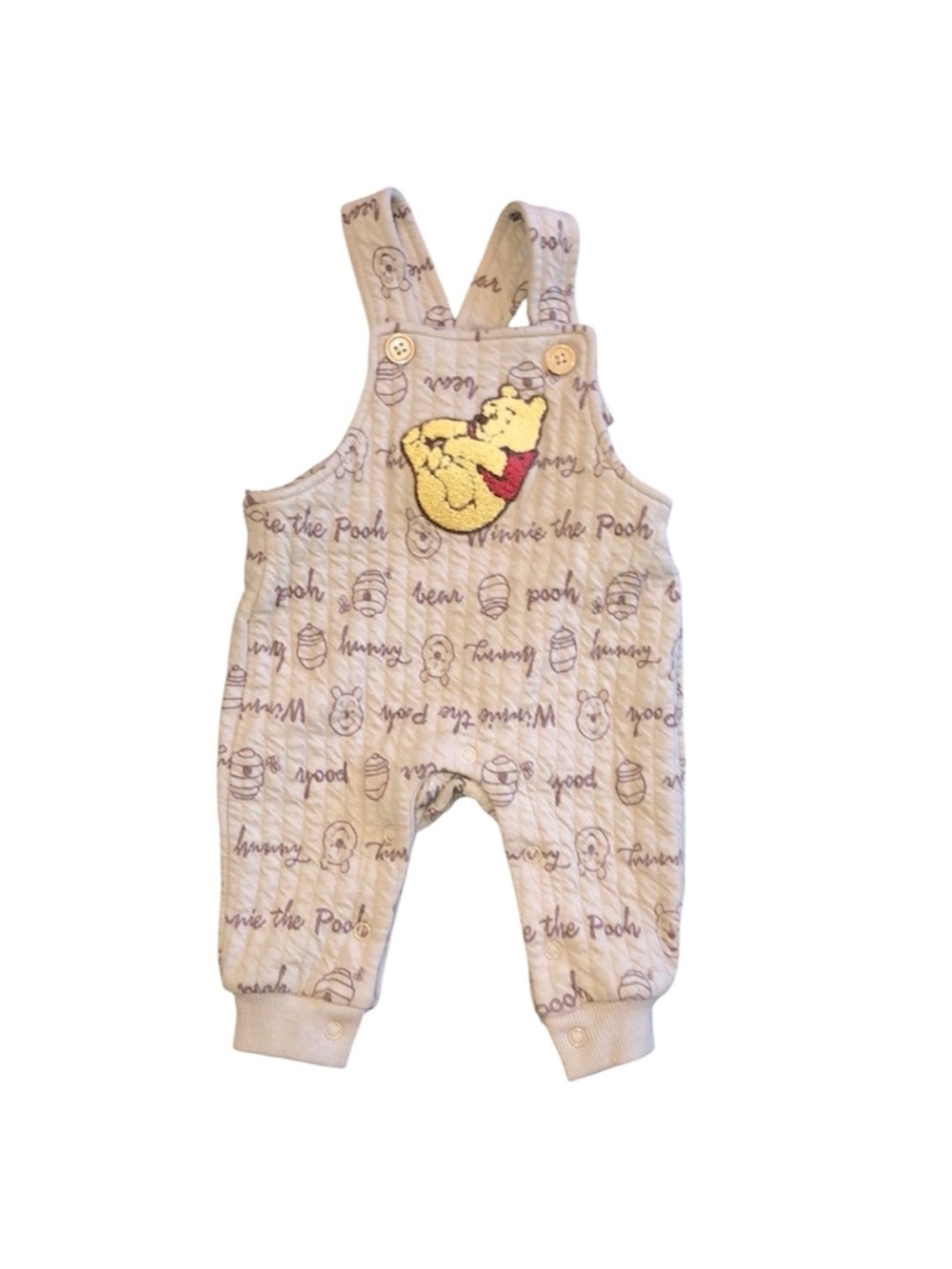 Disney Winnie the Pooh newborn overalls